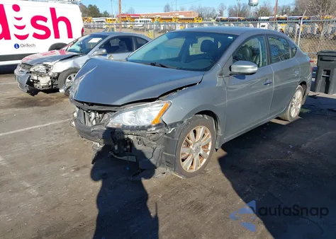 2013 Nissan Sentra Sl из США, поврежденный, VIN 3N1AB7AP0DL688094